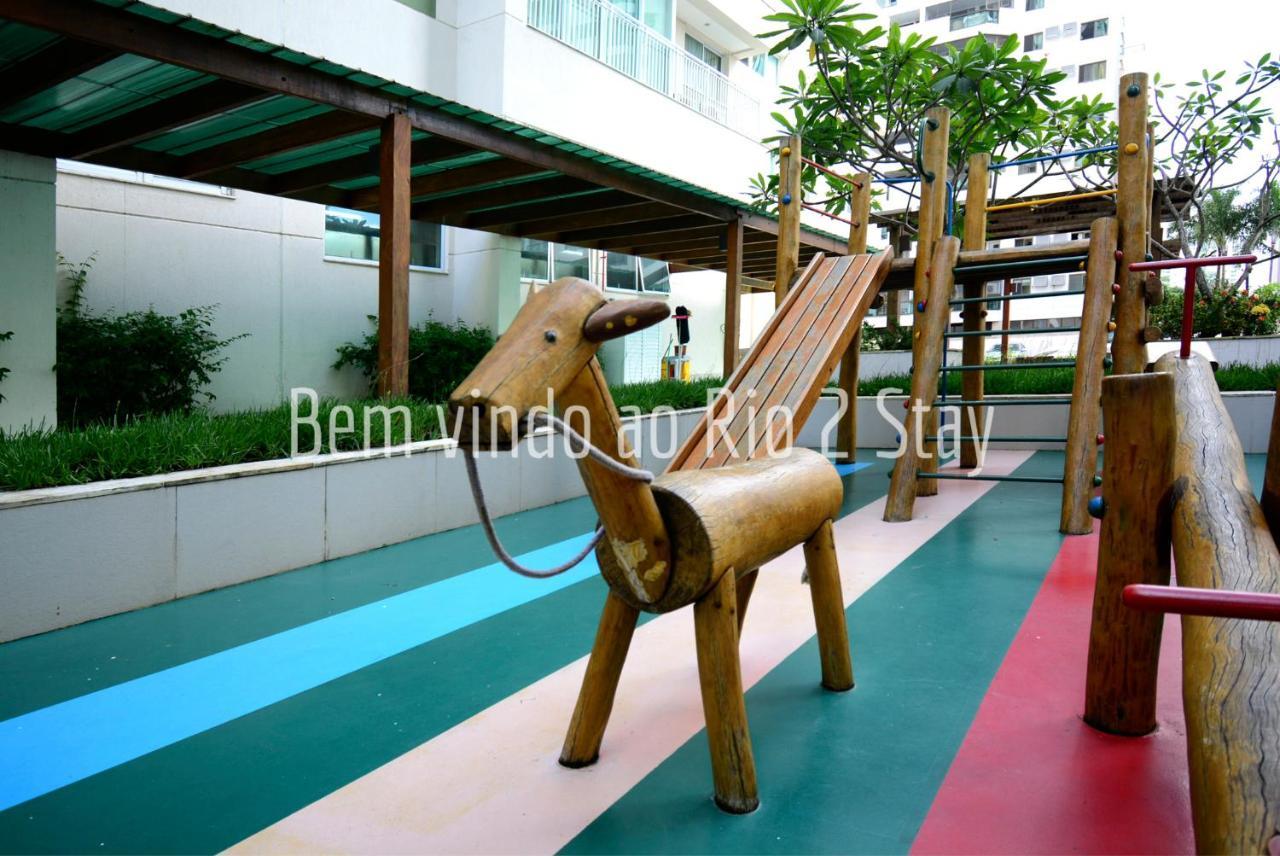 Verano Stay Flat Com Garagem E Wi-Fi - Parque Olimpico ริโอเดจาเนโร ภายนอก รูปภาพ