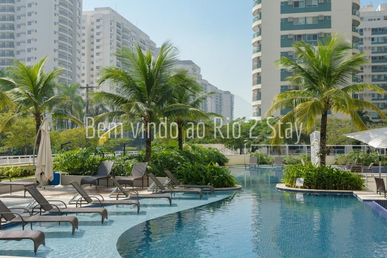 Verano Stay Flat Com Garagem E Wi-Fi - Parque Olimpico ริโอเดจาเนโร ภายนอก รูปภาพ
