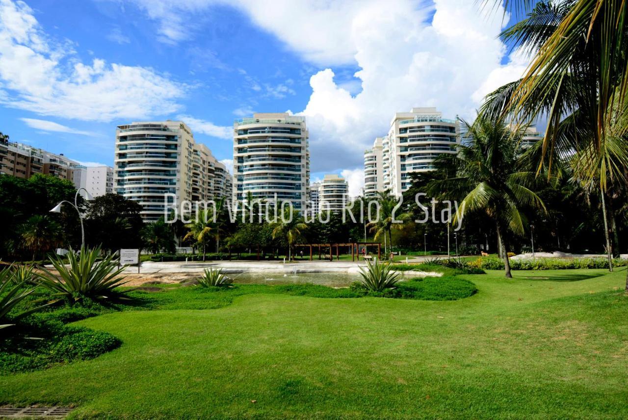 Verano Stay Flat Com Garagem E Wi-Fi - Parque Olimpico ริโอเดจาเนโร ภายนอก รูปภาพ