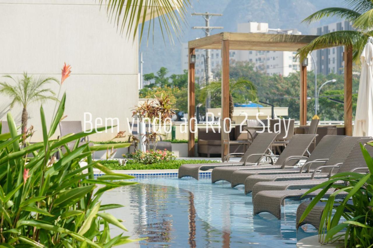 Verano Stay Flat Com Garagem E Wi-Fi - Parque Olimpico ริโอเดจาเนโร ภายนอก รูปภาพ