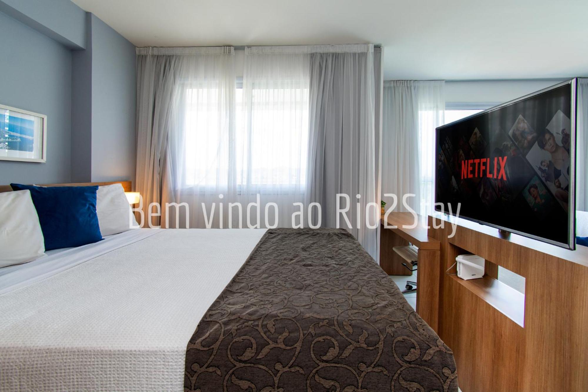 Verano Stay Flat Com Garagem E Wi-Fi - Parque Olimpico ริโอเดจาเนโร ภายนอก รูปภาพ