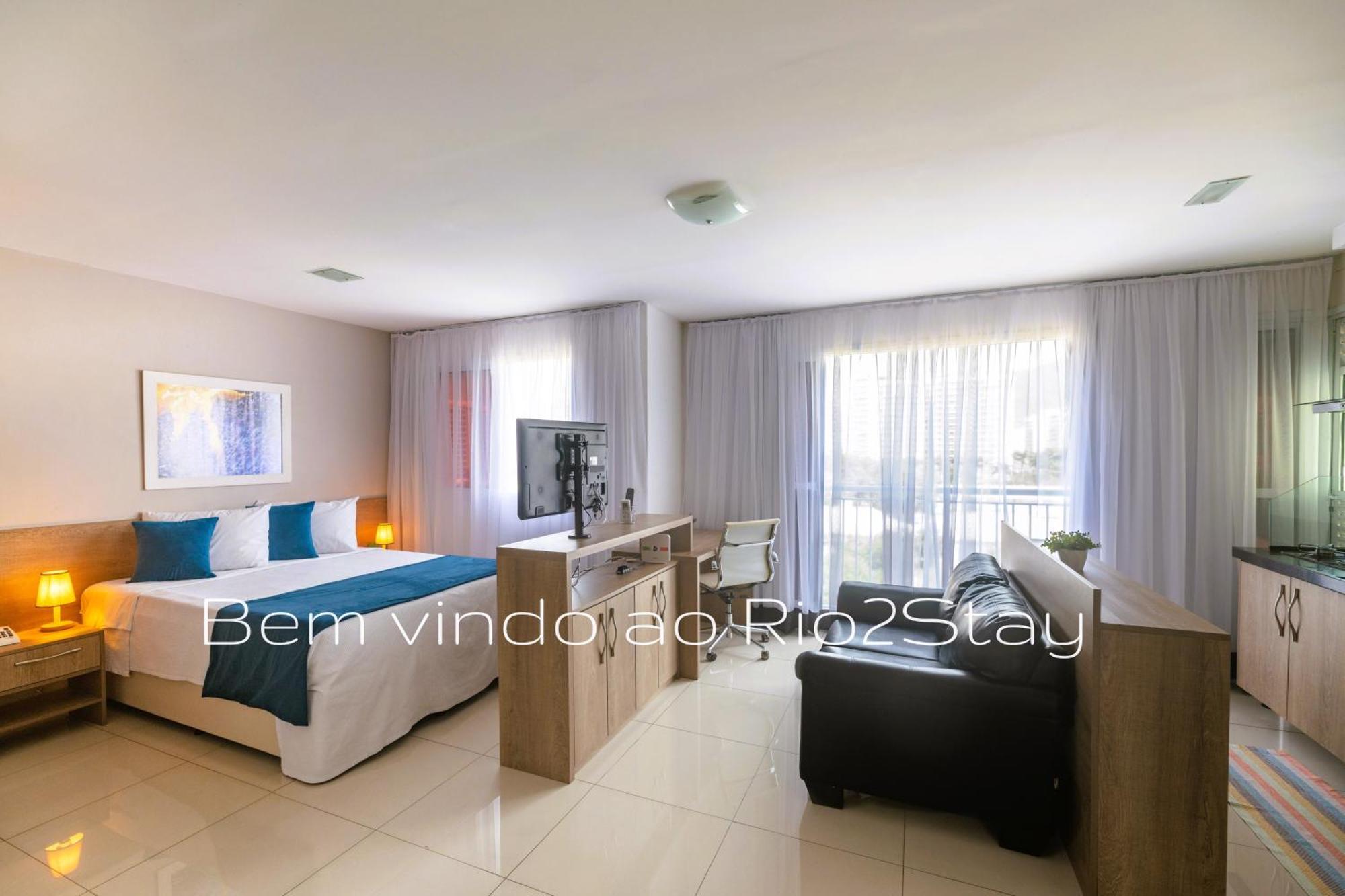 Verano Stay Flat Com Garagem E Wi-Fi - Parque Olimpico ริโอเดจาเนโร ภายนอก รูปภาพ