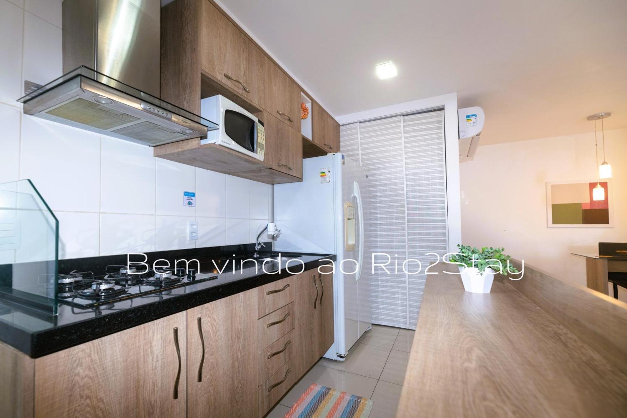 Verano Stay Flat Com Garagem E Wi-Fi - Parque Olimpico ริโอเดจาเนโร ภายนอก รูปภาพ